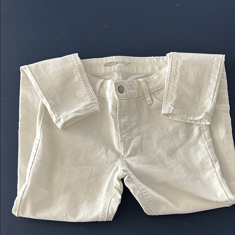 Classic White Jeans